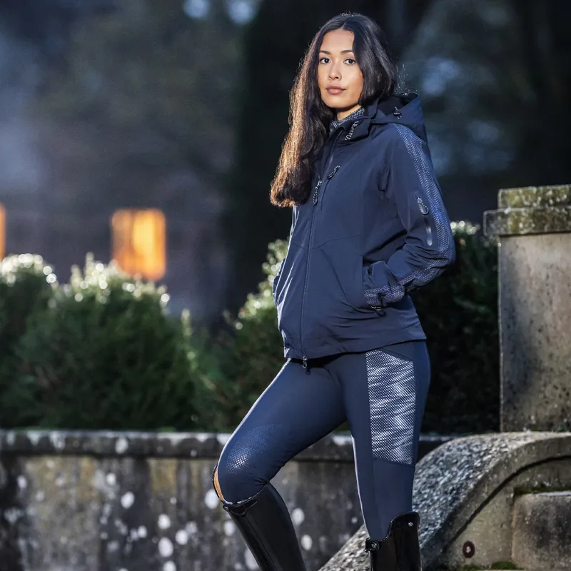 Ladies reflective sale waterproof jacket